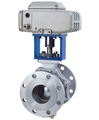electric O-type cut-off ball valve